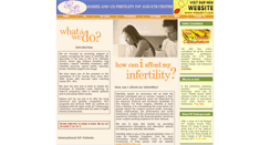 Desktop Screenshot of infertilityindia.com